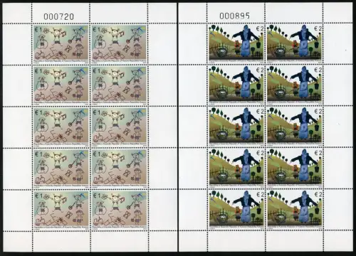 Kosovo 2015 Europa CEPT Spielzeug Toys 312-313 Kleinbögen Postfrisch MNH