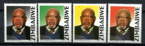 Zimbabwe Simbabwe 2004 Simon Muzenda Politik Politics 788-791 MNH