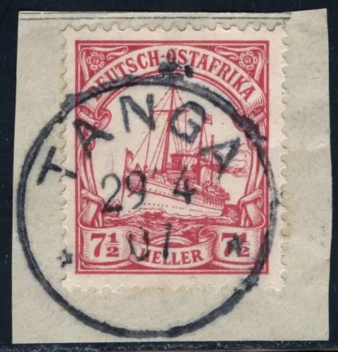 DOA 1906 Briefstück ° Tanga 29/4/07 Luxus Michel 32 Kaiseryacht / 270