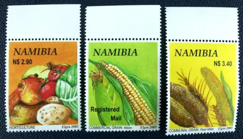 Namibia 2005 Nutzpflanzen Plants Crop Production 1166-1168 Postfrisch MNH