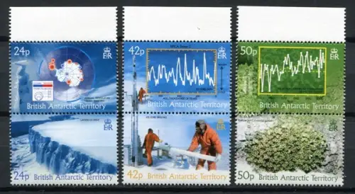 Brit. Antarktis BAT Antarctic 2004 Klimaveränderung 381-386 Postfrisch MNH