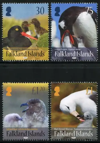 Falklandinseln 2015 Vögel Birds Pinguine Penguins Uccelli Oiseaux MNH