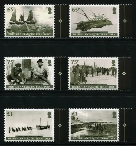 Brit. Antarktis BAT Antarctic 2014 Trans-Antarktis-Expedition Schiffe Ships MNH
