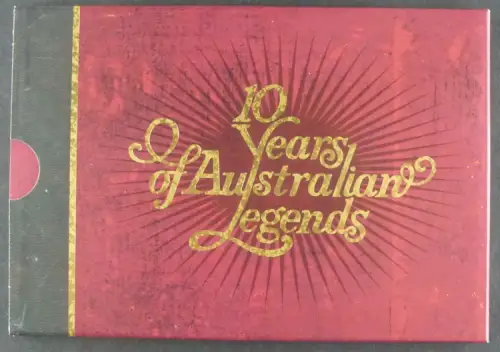 Australien Australia 2007 Legends Cricket Militär Tennis Musik Markenheft 260 