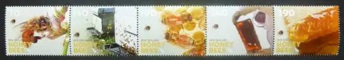 Neuseeland New Zealand 2013 Bienen Honig Honey Bees 3027-3031 ZD-Streifen MNH