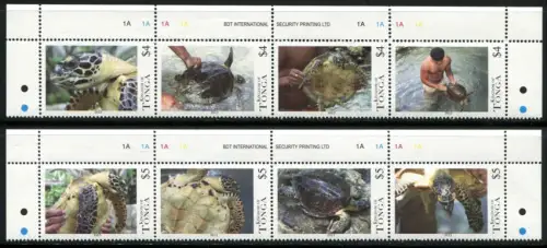Tonga 2013 Schildkröten Seeschildkröten Turtles I Meerestiere MNH
