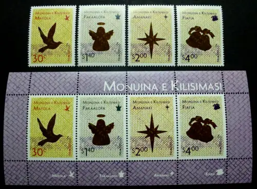 Niue 2013 Weihnachten Christmas Religion Natale Navidad 1212-1215 Block 171 MNH