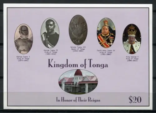 Tonga 2012 Könige und Königin King Queen Postfrisch MNH