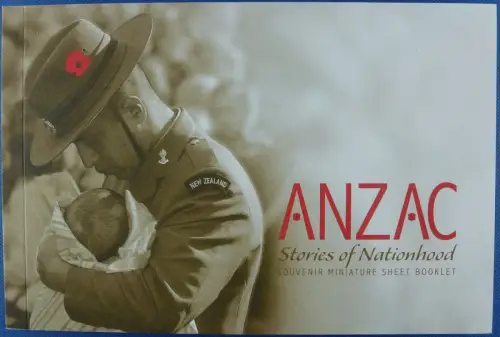 Neuseeland New Zealand 2008 ANZAC Militär Military Weltkrieg Markenheft 2490-95