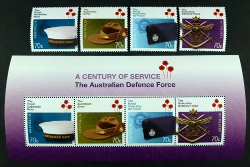 Australien Australia 2014 Militär Military Heer Marine Luftwaffe Navy MNH