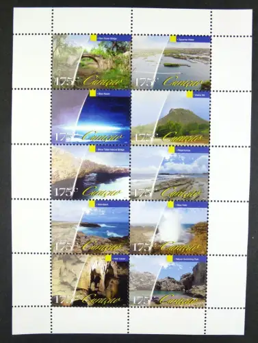 Curacao 2013 Tourismus Landschaften Brücke Hafen Höhle Strand Berg MNH