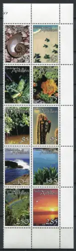 Niederländische Antillen 2007 Natur Landschaften Kaktus Tiere 1571-1580 MNH