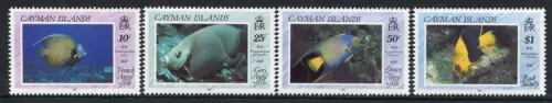 Kaiman-Inseln Cayman 1990 Fische Fishes Poissons Pesci 632-635 Postfrisch MNH