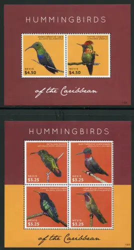 Nevis 2013 Kolibris Hummingbirds Vögel Birds Uccelli Oiseaux Postfrisch MNH