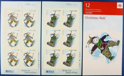 Kanada Canada 2008 Weihnachten Christmas Winterfreuden 2507-2509 MH + FB MNH