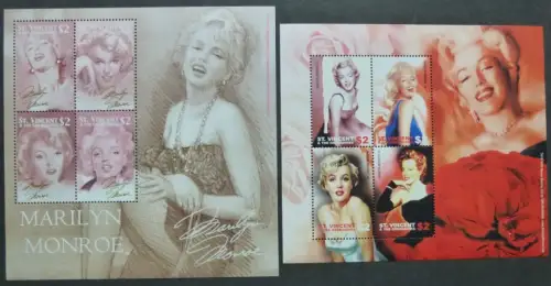 St. Vincent 2004 Marilyn Monroe Kino Film Sängerin Musik Cinema 5987-5994 MNH