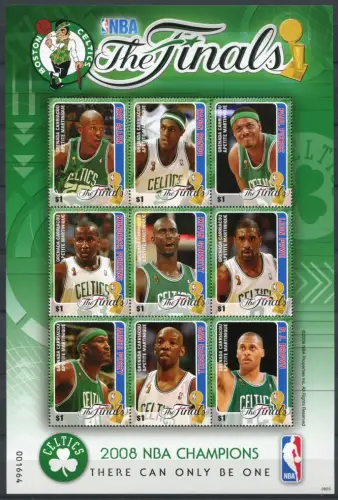 Grenada Grenadinen 2008 Basketball Sport Ballsport Spieler 4416-4424 MNH