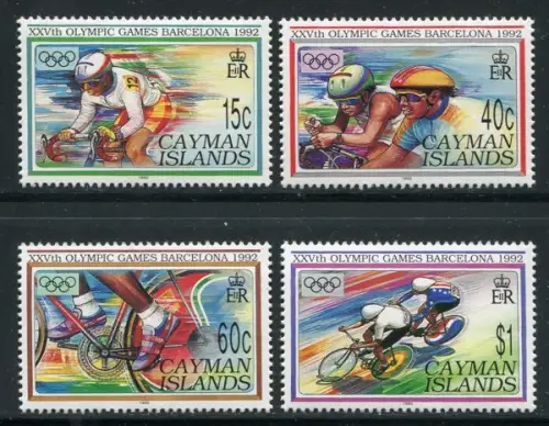 Kaiman-Inseln Cayman 1992 Olympiade Olympics Barcelona 667-670 Postfrisch MNH