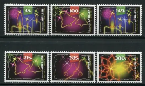 Niederländische Antillen 2006 Weihnachten Christmas 1508-1513 Postfrisch MNH
