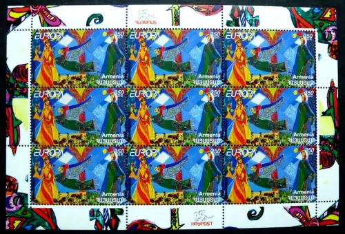 Armenien Armenia 2010 Europa CEPT Kinderbücher 713 Kleinbogen Postfrisch MNH