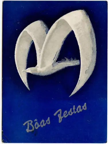 LATI 1940 Brasilien Weihnachtskarte Sao Paulo Grainau Bayern OKW Zensur / 2065