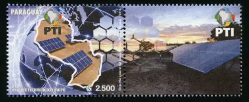 Paraguay 2016 Technologiepark Itaipu Solarenergie Wissenschaft Technology MNH