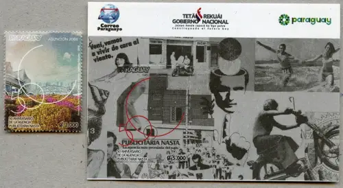 Paraguay 2018 Werbeagentur Nasta Werbung Medien Postfrisch MNH