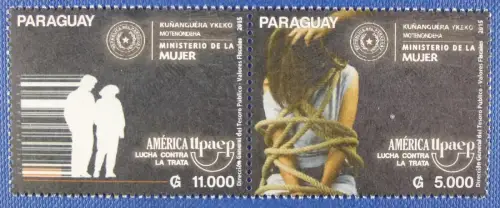 Paraguay 2015 UPAEP Gegen Menschenhandel Postfrisch MNH