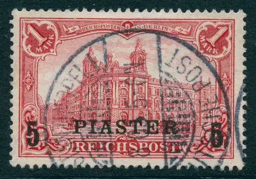 DP Türkei 1903 Michel 20 II ° Constantinopel Luxus geprüft Jäschke BPP / 25