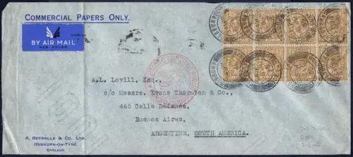 Zeppelin 1935 Großbritannien 7. SAF Hebburn MeF Argentinien Si 308 / 2090