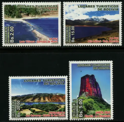 Bolivien Bolivia 2016 Tourismus Landschaften Berg Titicacasee See 2004-2007 MNH