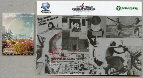 Paraguay 2018 Werbeagentur Nasta Werbung Medien Postfrisch MNH