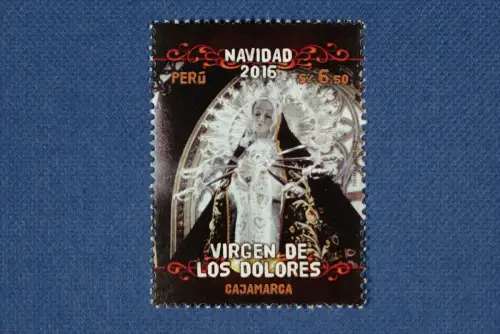 Peru 2016 Weihnachten Christmas Navidad Madonna Religion Brauchtum MNH