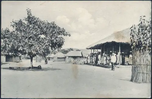 Togo 1909 AK Christendorf aus Lome vom 12.11.1909 an SMS Panther in Kamerun /129