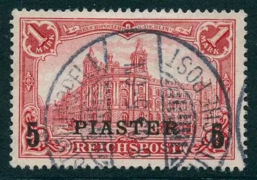 DP Türkei 1903 Michel 20 II ° Constantinopel Luxus geprüft Jäschke BPP / 25