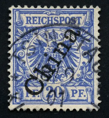Kiautschou 1901 Michel M 4 II Mitläufer ° Tsingtau 18/9/01 Einwandfrei / 75