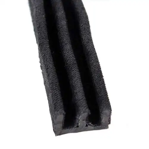 Fensterführungsprofil Barkas B1000 Samtschiene 22x13 mm Rücken 2,14 m lang 