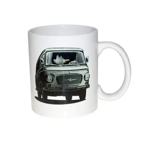 Kaffeetasse 325 ml groß  Barkas B1000 Geschenk für DDR Pioniere Sausewind