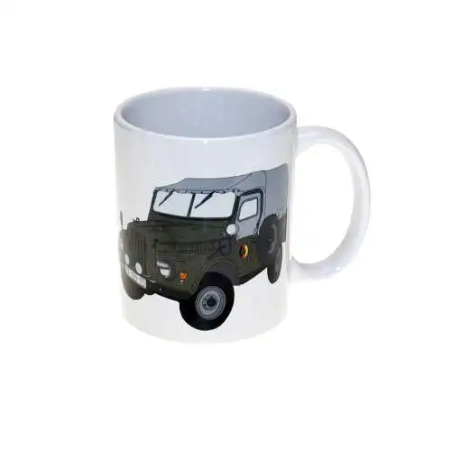 Tasse, Motiv: GAZ69 gezeichnet