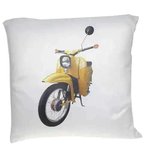Simson Schwalbe Kr51 Kopfkissen 38 x 38 cm mit Füllung Deko Geschenk Sausewind