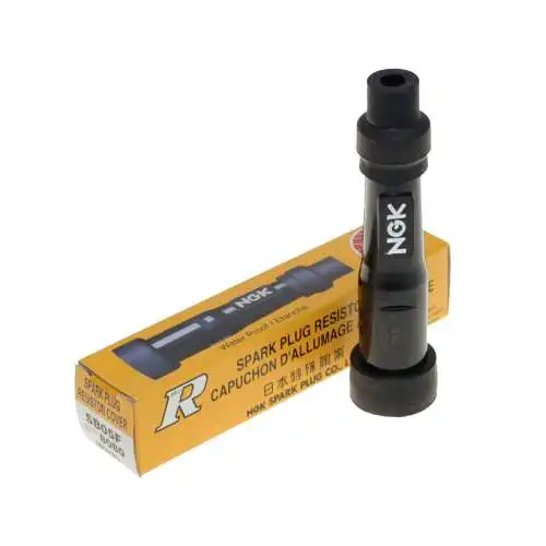 NGZ Zündkerzenstecker SB05F schwarzt UAZ Wolga M21 M24 Moskwitsch Tschaika