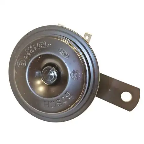 Bosch 12V Hupe 110dB laut schwarz für Motorrad Auto Roller
