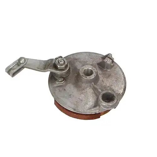 Simson Mofa SL1 Bremsschild komplett Backen, Feder Zughebel DDR-Originalteil NEU