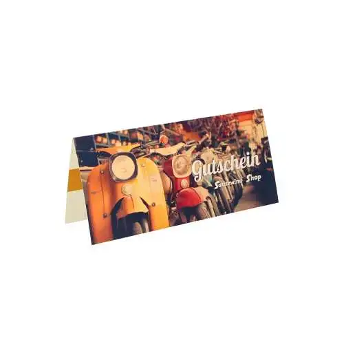 Präsentkorb kleine Tasche Geschenk  für Simson S51 Fahrer Geburtstag Simme DDR