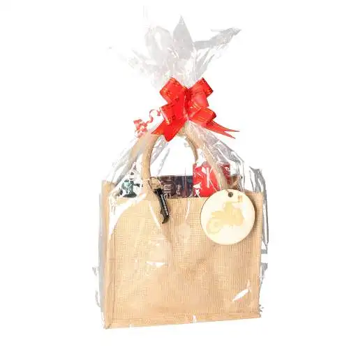 Präsentkorb große Tasche Geschenk für Simson Schwalbe KR51 Fahrer Geburtstag DDR