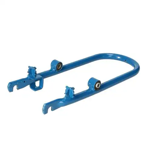 Simson Mofa SL1 Schwinge in blau komplett mit Buchsen DDR-Originalteil Sausewind