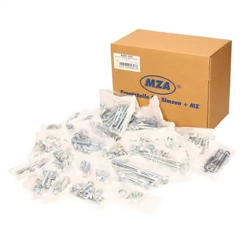 Schraubensatz komplett für Simson S51 S70 Schrauben Satz Set Normteile verzinkt