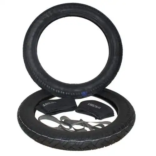 Simson S50 S51 Schwalbe Reifen Set 2.75x16 (VRM094) 43 J Schläuche Felgenbänder