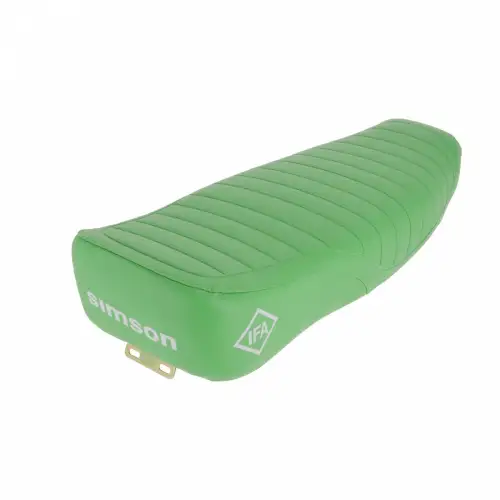 Simson Sitzbank strukturiert S50 S51 S70 Enduro in grün IFA Logo MZA 10034 NEU