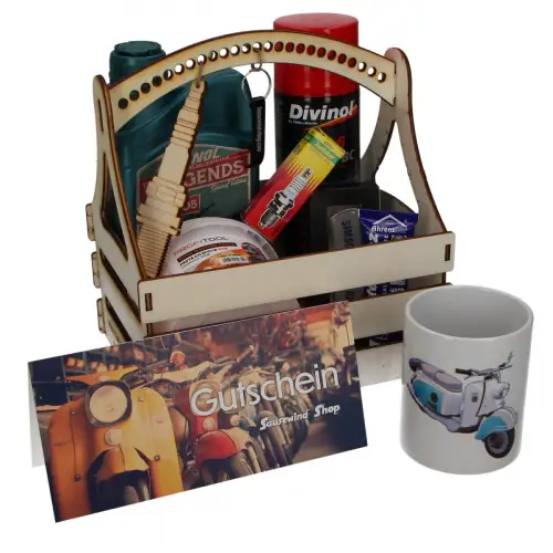 Präsentkorb für IWL Roller Berlin Fahrer Perfektes Geschenk für Roller-Liebhaber